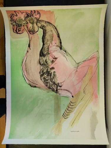 Disegno poster litografia - poster,