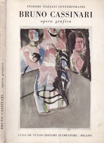 Bruno cassinari opera - opera, grafica