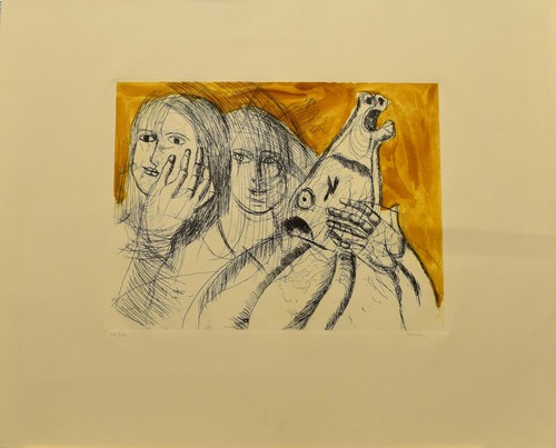 Bruno cassinari acquaforte - cassinari-,