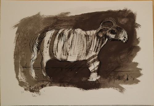 Bruno cassinari litografia - cassinari,