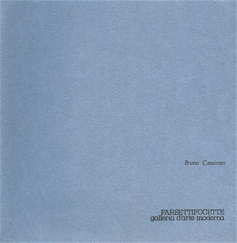 Catalogo della mostra bruno - -,
