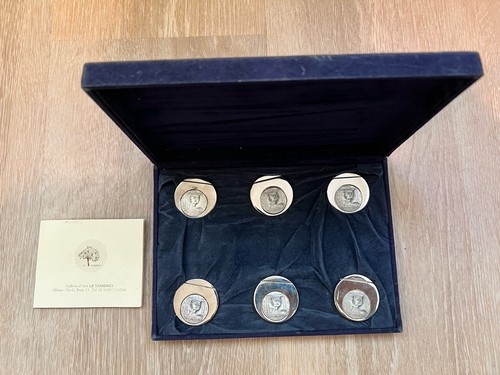 Set fermacarte medaglione - set, 6